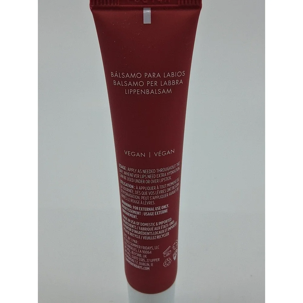Summer Fridays Lip Butter Balm Cherry - 15 g / .5 oz